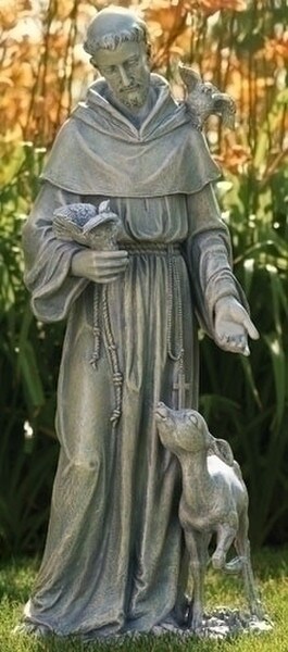 Saint Francis Garden Statue Large Scale Artwork